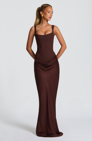 Maxivestido reloj de arena