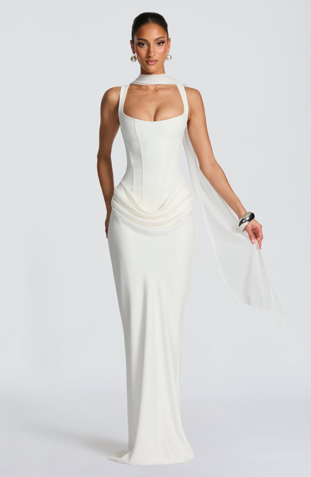 Maxivestido reloj de arena