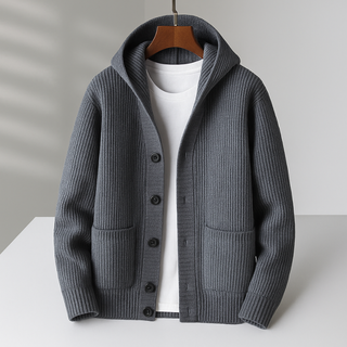 Cardigan Horizonte – Línea Esencial Hombre