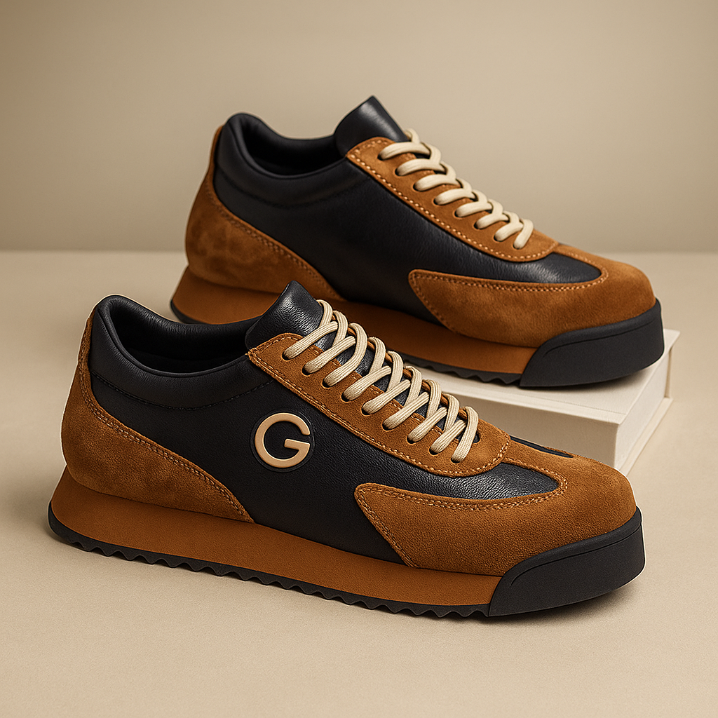 Elegantes zapatos de piel