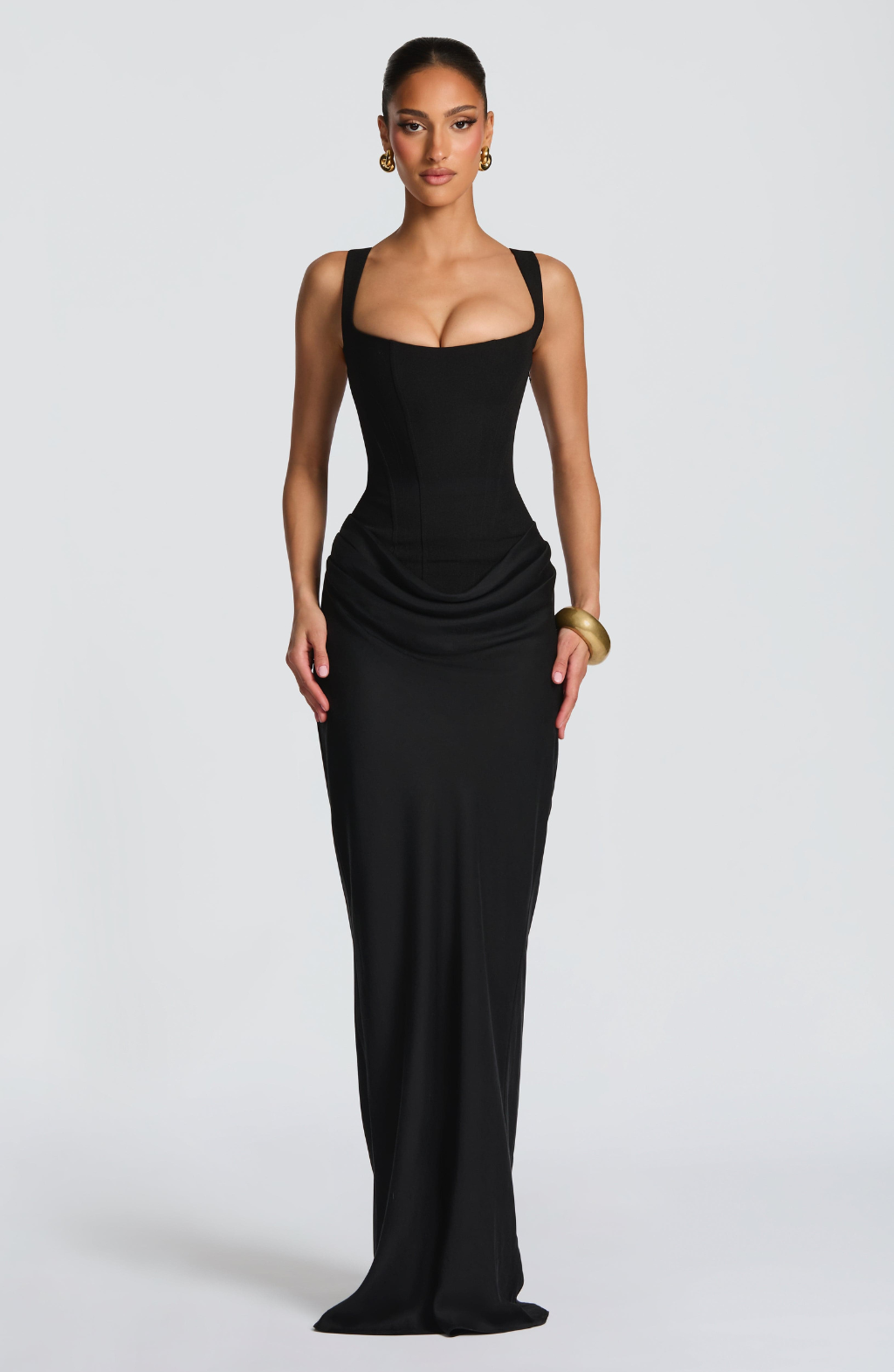 Maxivestido reloj de arena