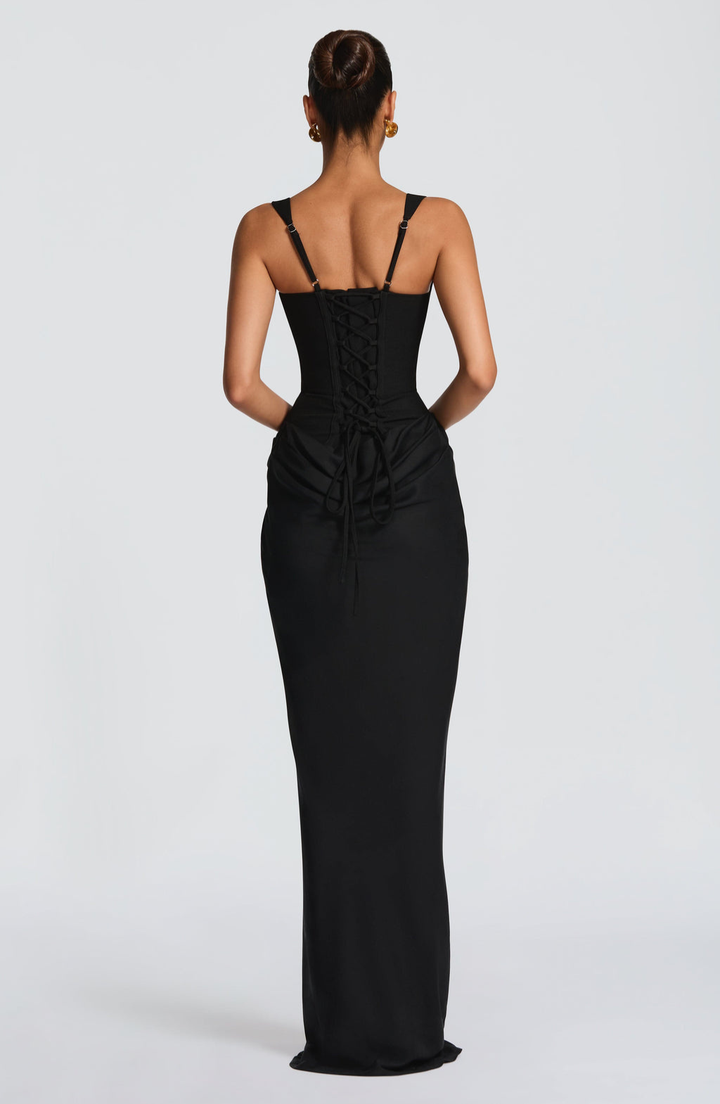 Maxivestido reloj de arena