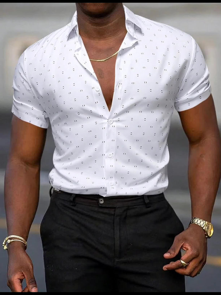 GIULIO | CAMISA DE VERANO CON ESTAMPADO