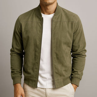 Colina | Chaqueta de aspecto ante para hombre