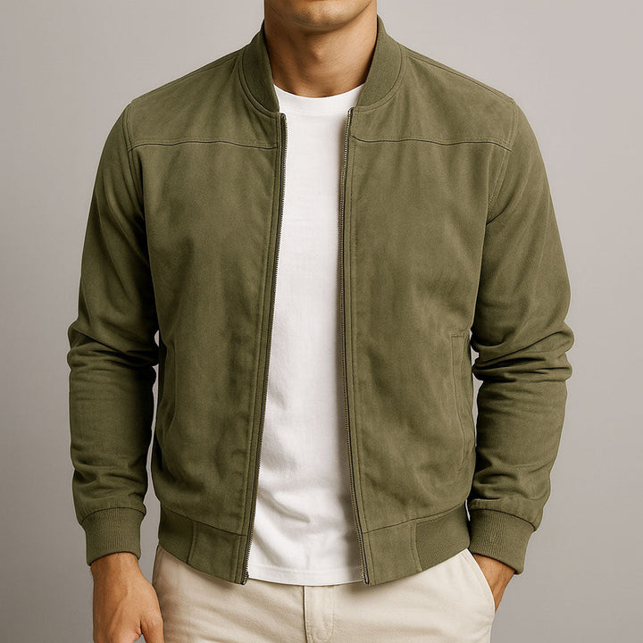 Colina | Chaqueta de aspecto ante para hombre
