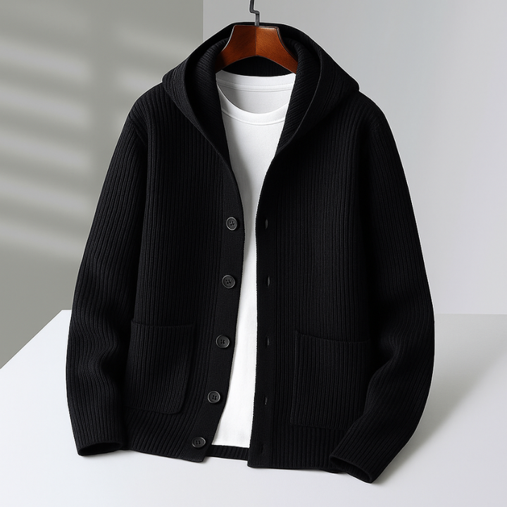Cardigan Horizonte – Línea Esencial Hombre