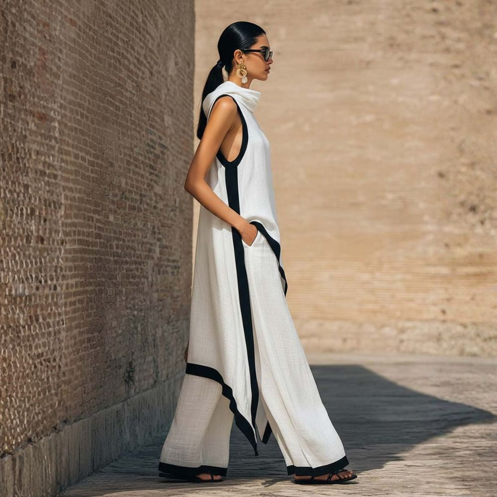 Victoria | Conjunto de lino elegante