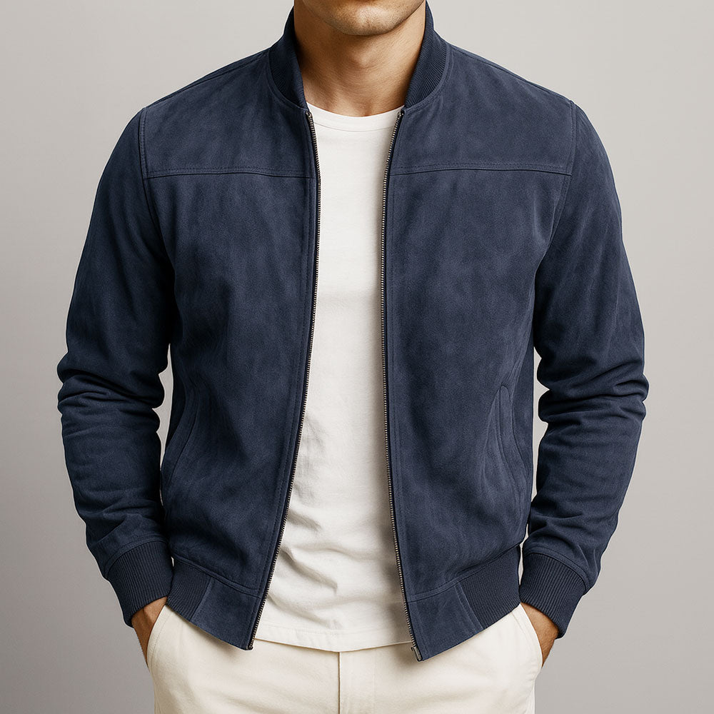 Colina | Chaqueta de aspecto ante para hombre