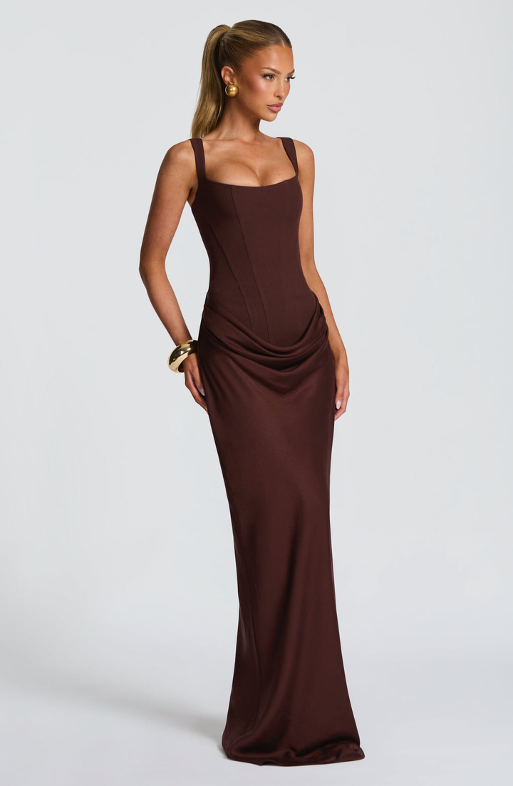 Maxivestido reloj de arena