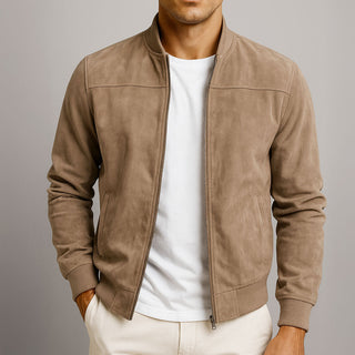 Colina | Chaqueta de aspecto ante para hombre