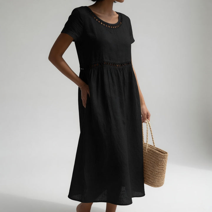 Elisa | Vestido bordado