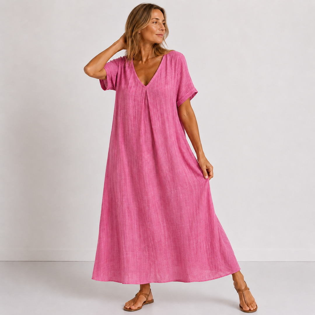 Violeta | Vestido largo y fluido
