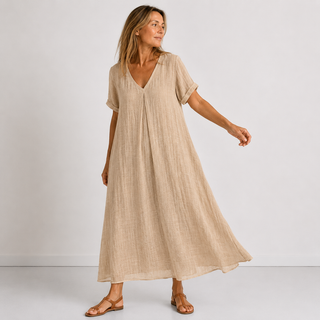 Violeta | Vestido largo y fluido