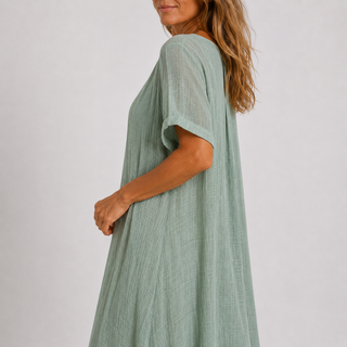 Violeta | Vestido largo y fluido
