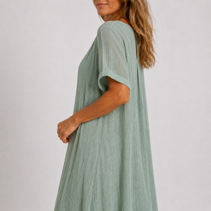 Violeta | Vestido largo y fluido
