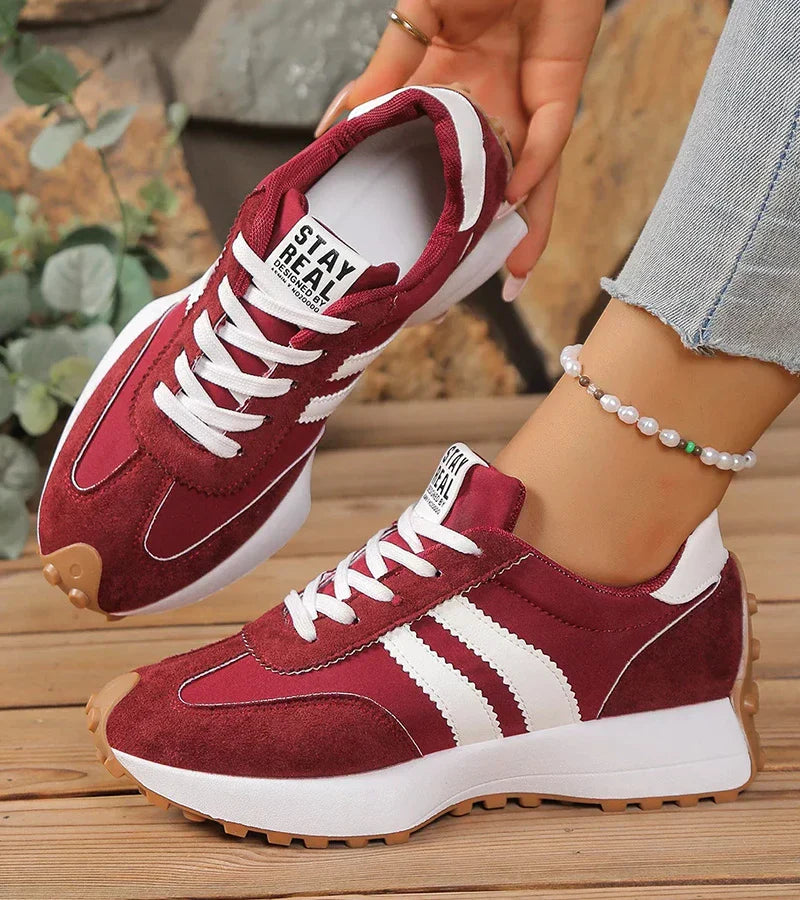 ZAPATILLAS DEPORTIVAS CÓMODAS CON PLATAFORMA ERGONÓMICA