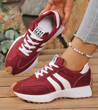 ZAPATILLAS DEPORTIVAS CÓMODAS CON PLATAFORMA ERGONÓMICA