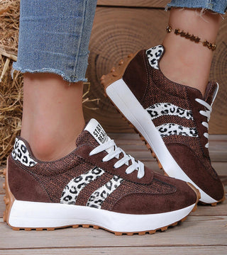 ZAPATILLAS DEPORTIVAS CÓMODAS CON PLATAFORMA ERGONÓMICA
