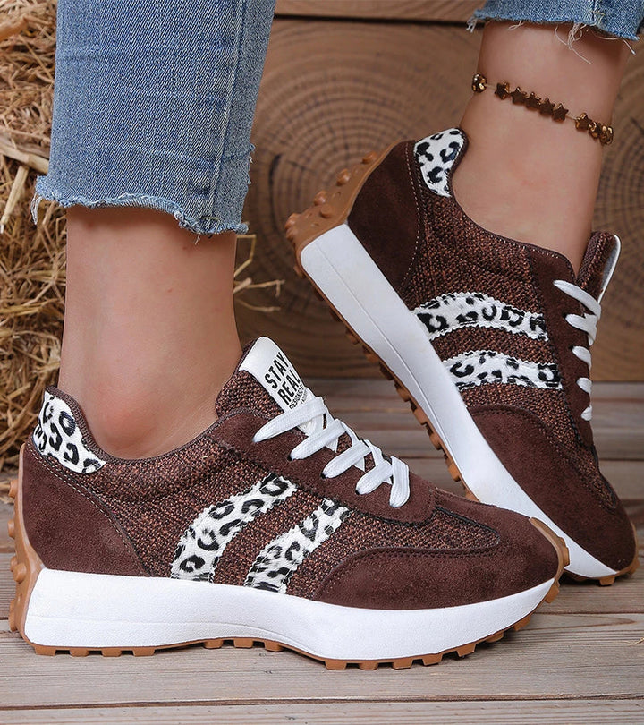 ZAPATILLAS DEPORTIVAS CÓMODAS CON PLATAFORMA ERGONÓMICA
