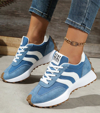 ZAPATILLAS DEPORTIVAS CÓMODAS CON PLATAFORMA ERGONÓMICA