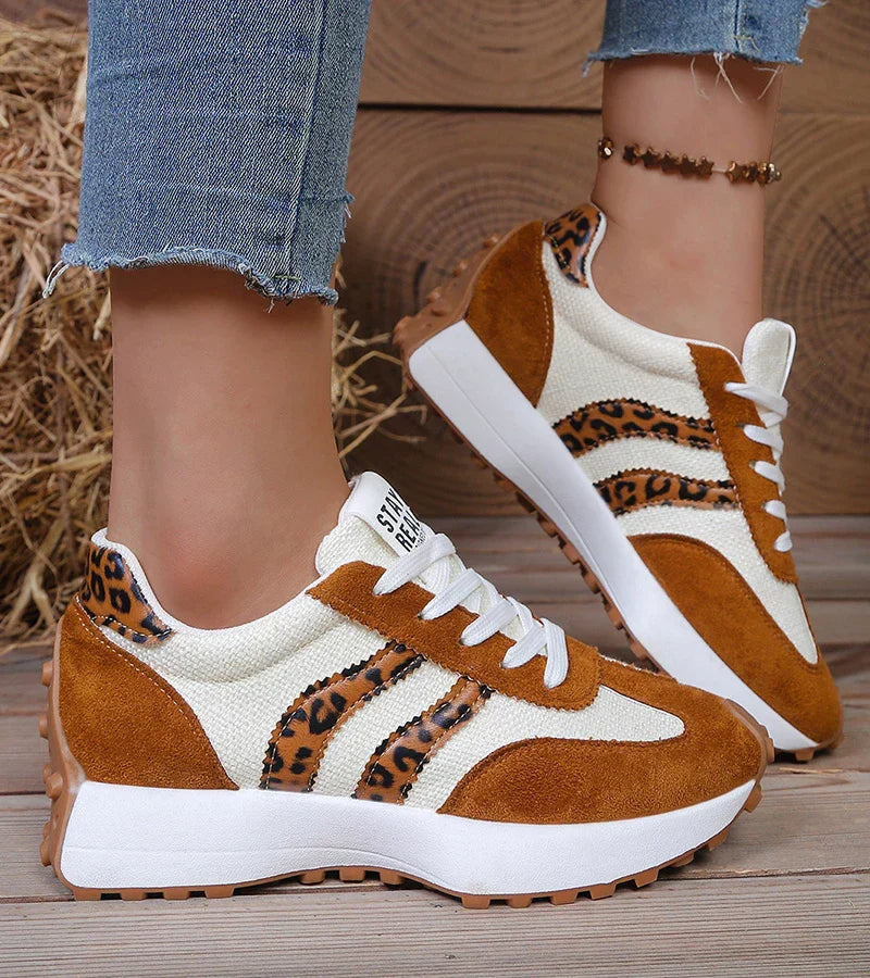 ZAPATILLAS DEPORTIVAS CÓMODAS CON PLATAFORMA ERGONÓMICA