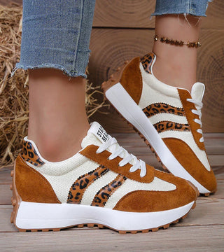 ZAPATILLAS DEPORTIVAS CÓMODAS CON PLATAFORMA ERGONÓMICA