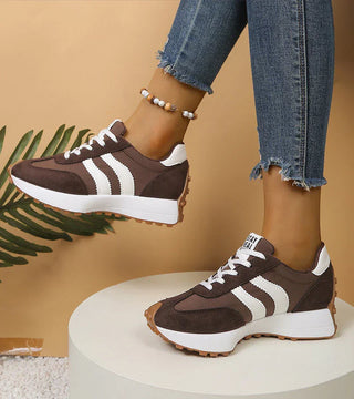 ZAPATILLAS DEPORTIVAS CÓMODAS CON PLATAFORMA ERGONÓMICA