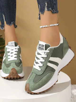 ZAPATILLAS DEPORTIVAS CÓMODAS CON PLATAFORMA ERGONÓMICA