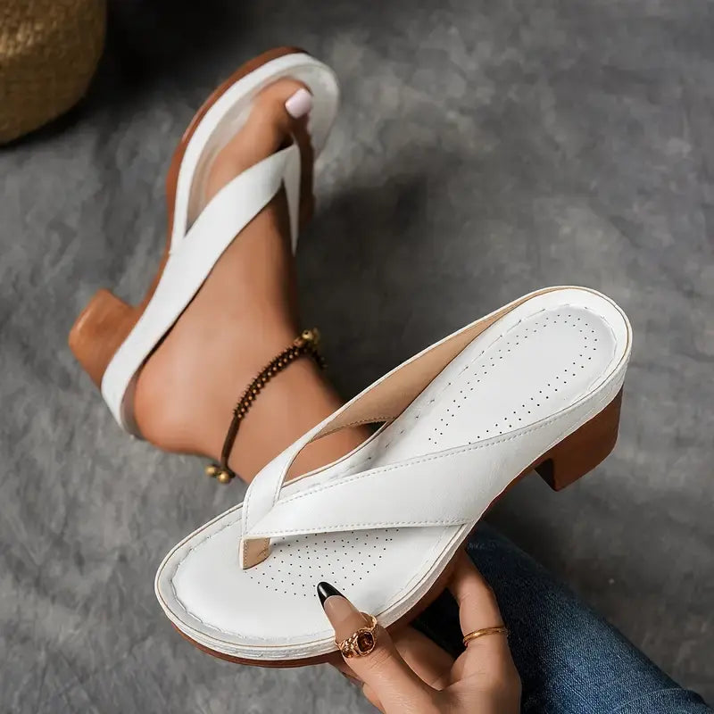Sandalias elegantes y cómodas