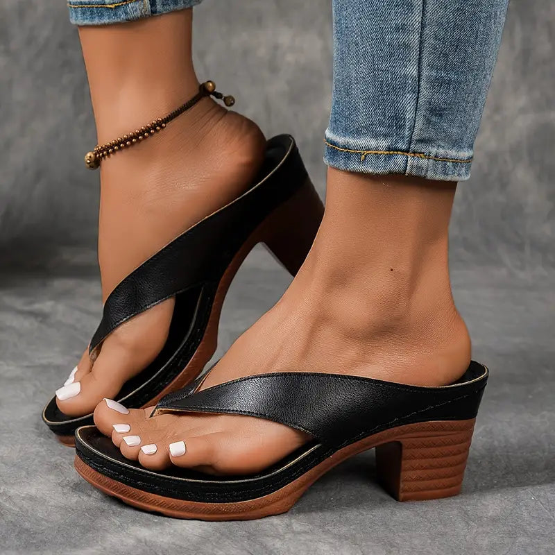 Sandalias elegantes y cómodas