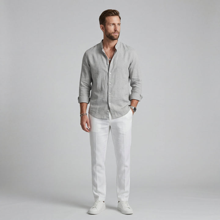 CHRISTOFER | CAMISA VERANIEGA DE CORTE HOLGADO