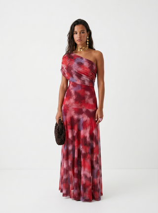 Vestido maxi elegante y sencillo