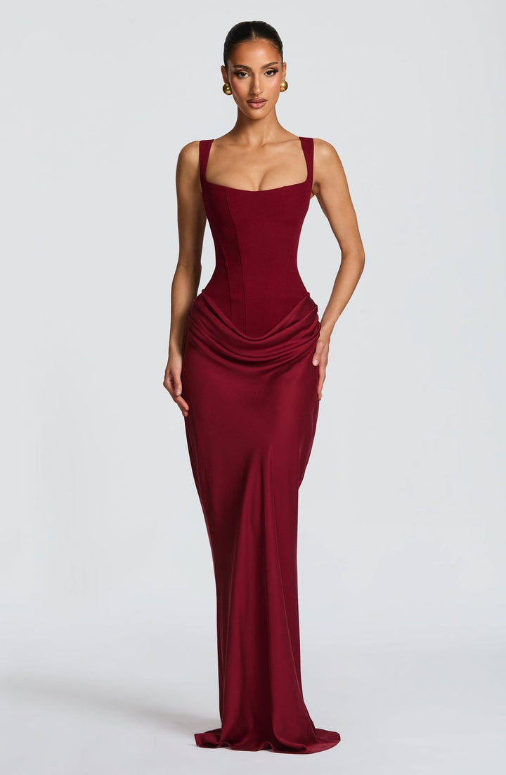 Maxivestido reloj de arena