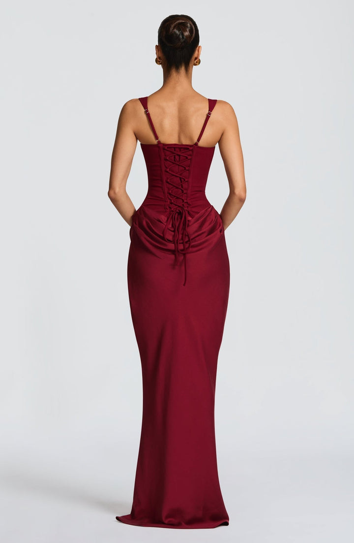 Maxivestido reloj de arena