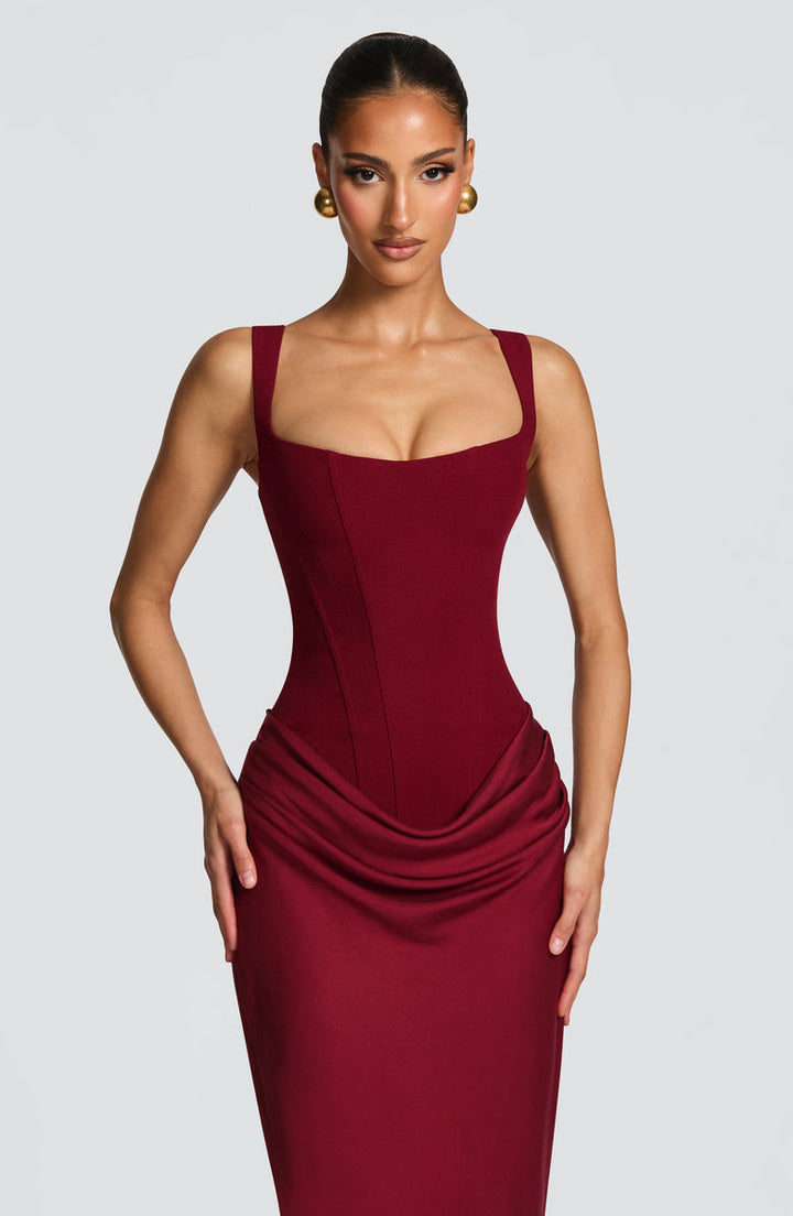 Maxivestido reloj de arena