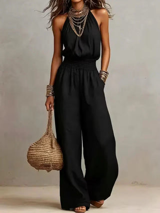 Ainhoa | Mono con cuello halter