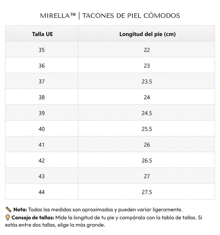 Mirella™ | Zapatos de tacón de cuero cómodos