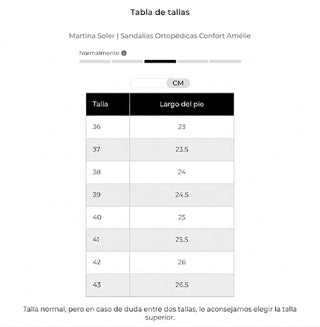 Sandalias ortopédicas Confort Amélie