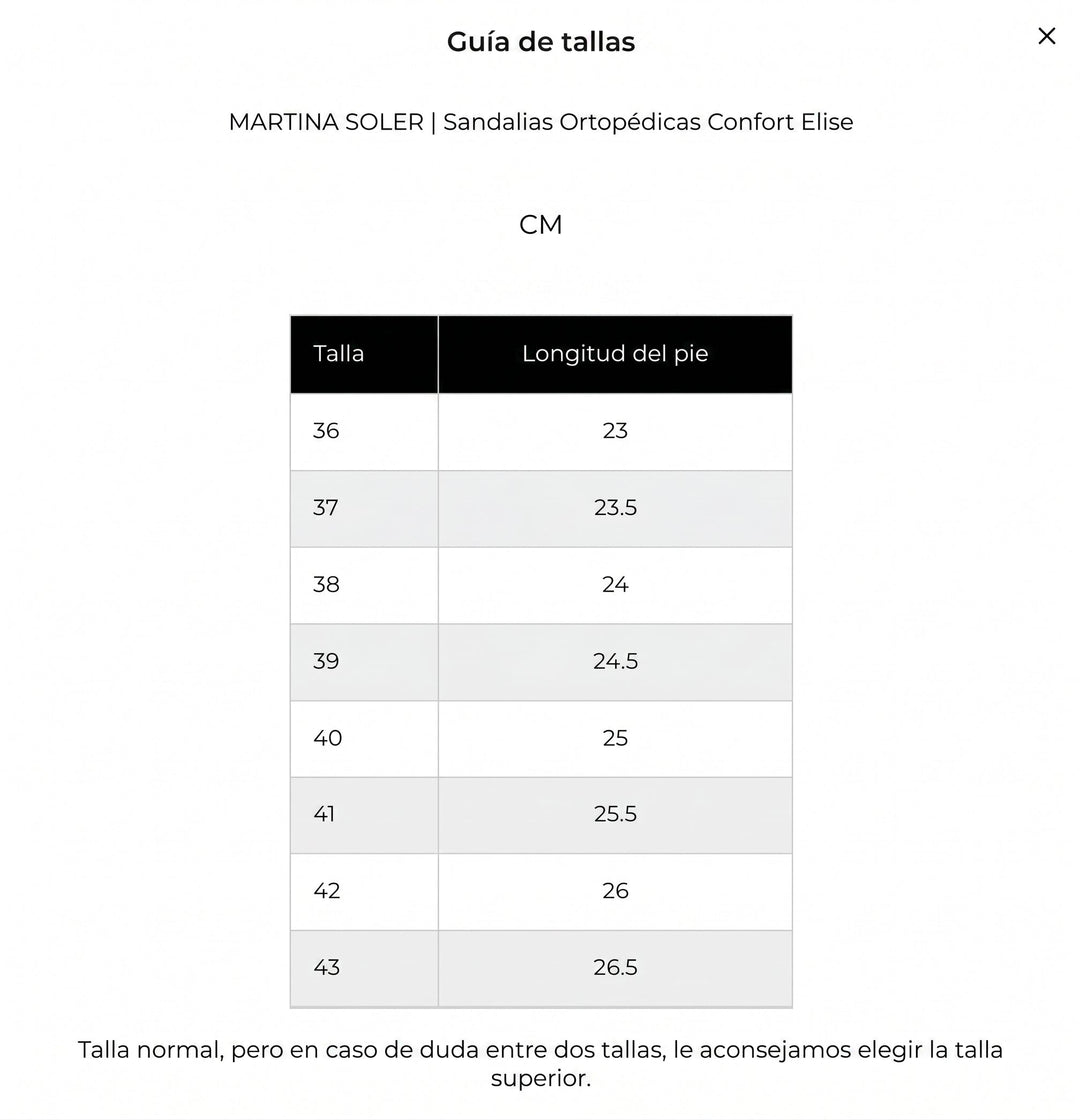 Sandalias ortopédicas cómodas Elise