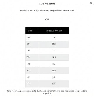 Sandalias ortopédicas cómodas Elise