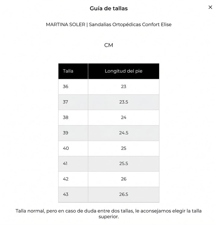 Sandalias ortopédicas cómodas Elise