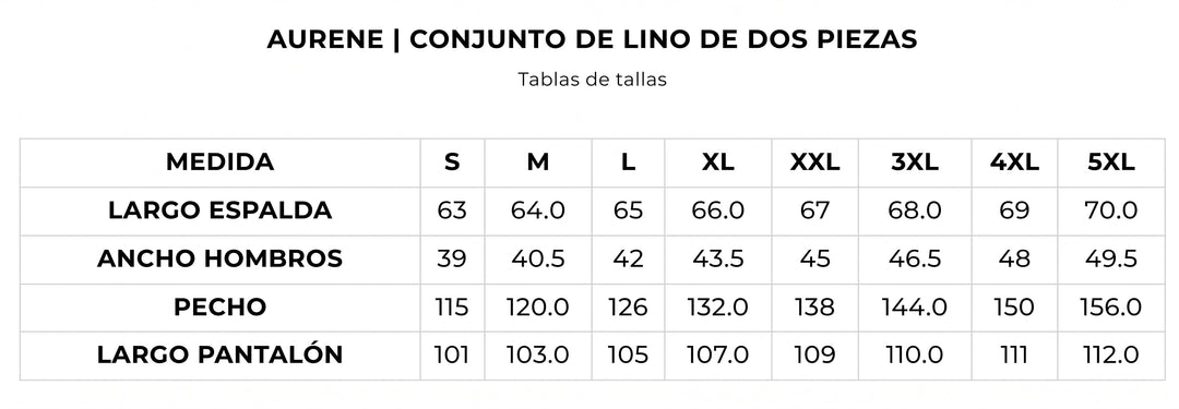 AURENE | CONJUNTO DE LINO DE DOS PIEZAS