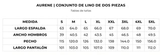 AURENE | CONJUNTO DE LINO DE DOS PIEZAS