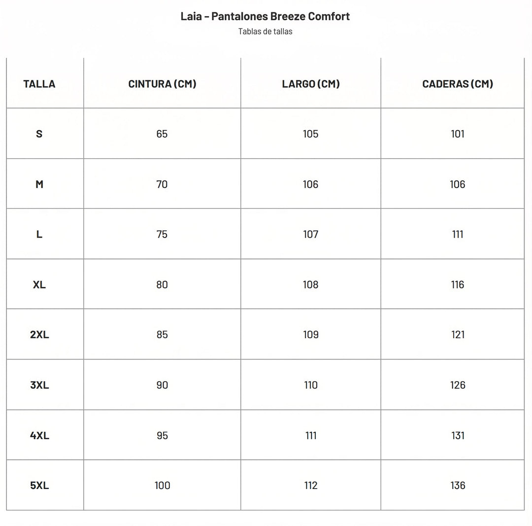 Laia - Pantalones Breeze Comfort