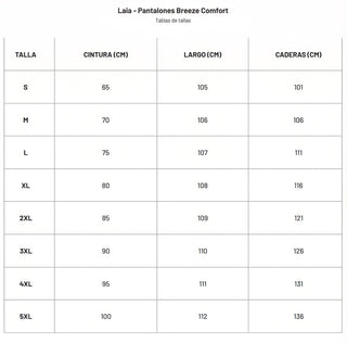 Laia - Pantalones Breeze Comfort