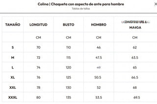 Colina | Chaqueta de aspecto ante para hombre