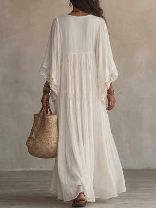Saray | Vestido largo de gasa