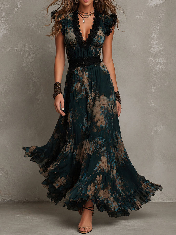 Vestido Jardín de Medianoche