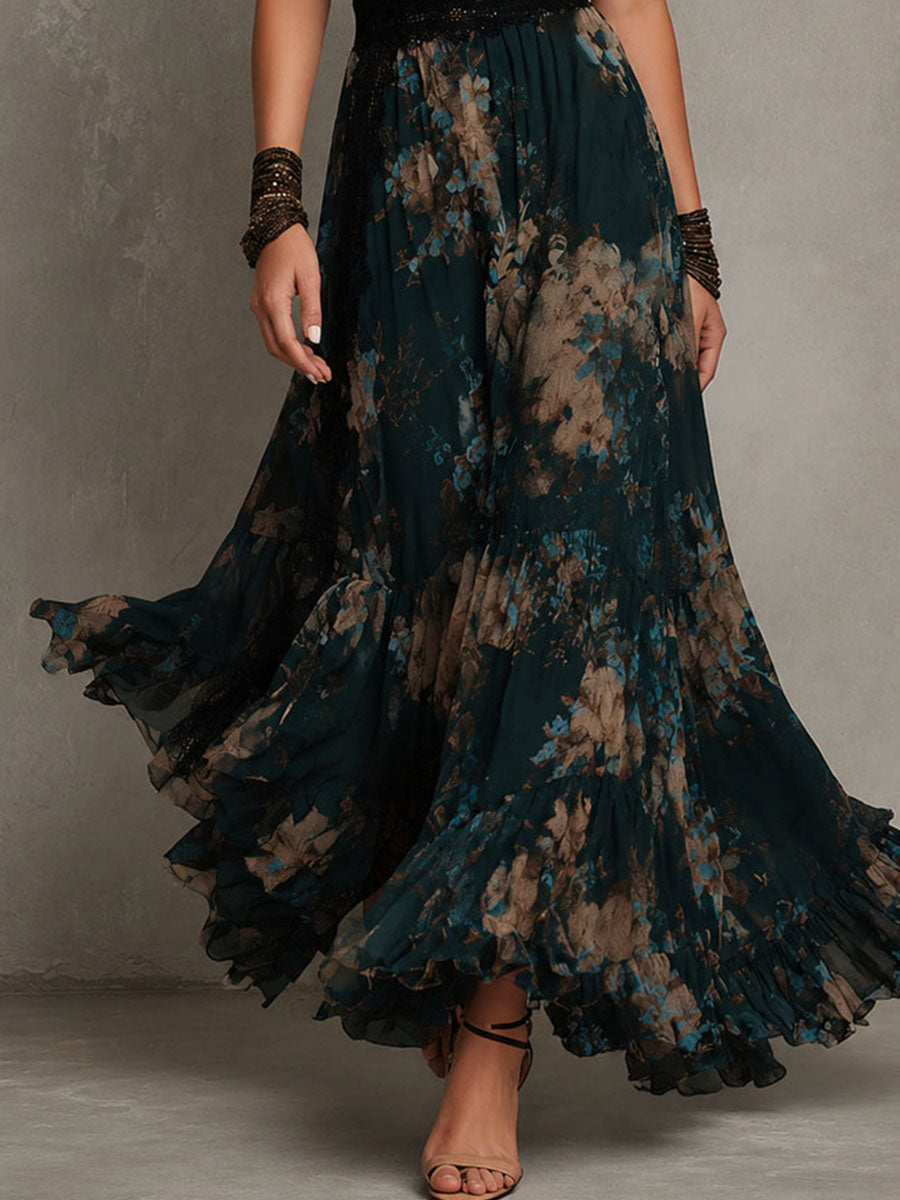 Vestido Jardín de Medianoche