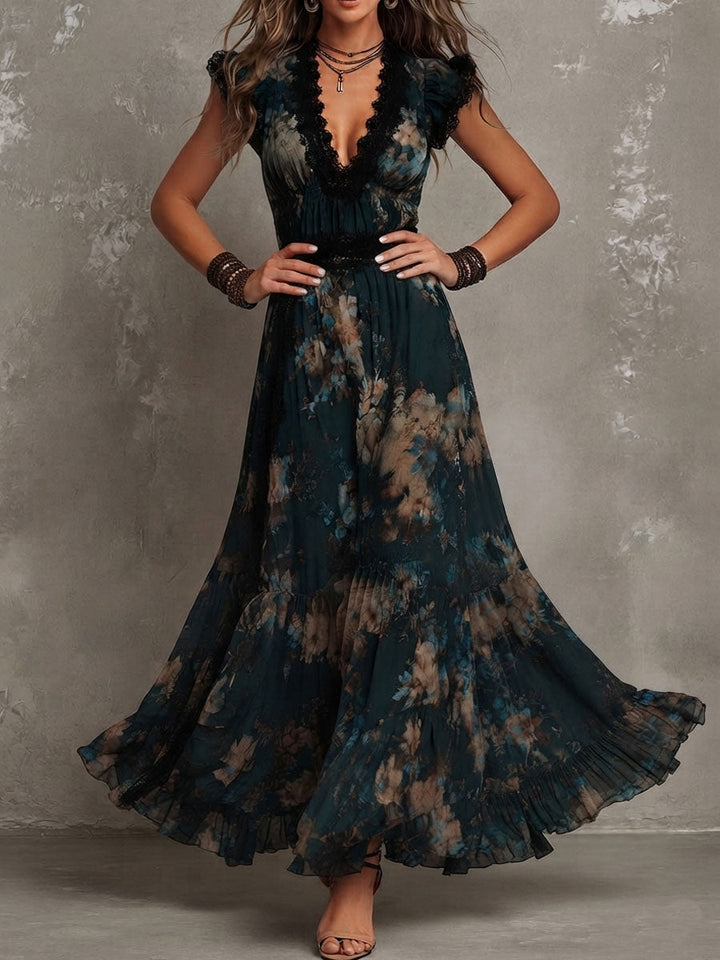 Vestido Jardín de Medianoche